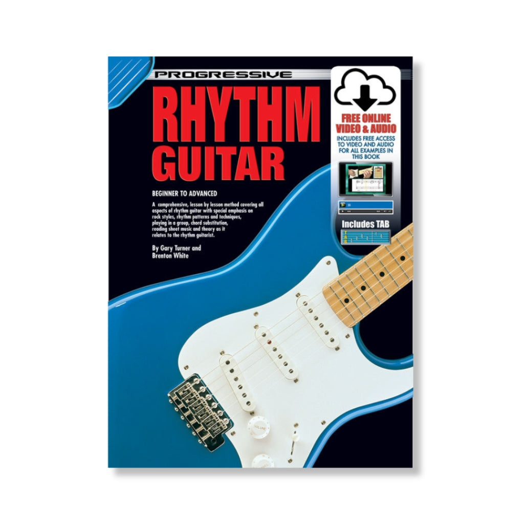 Progressive - Rhythm Guitar - Book/Online Video &amp; Audio