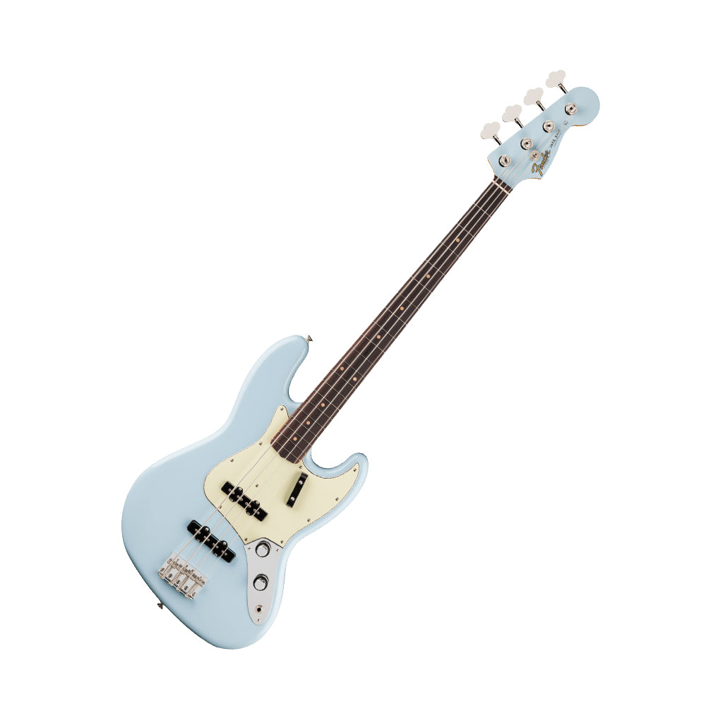 Fender Vintera III Early 60s Jazz Bass Rosewood Bass Guitar - Sonic Blue