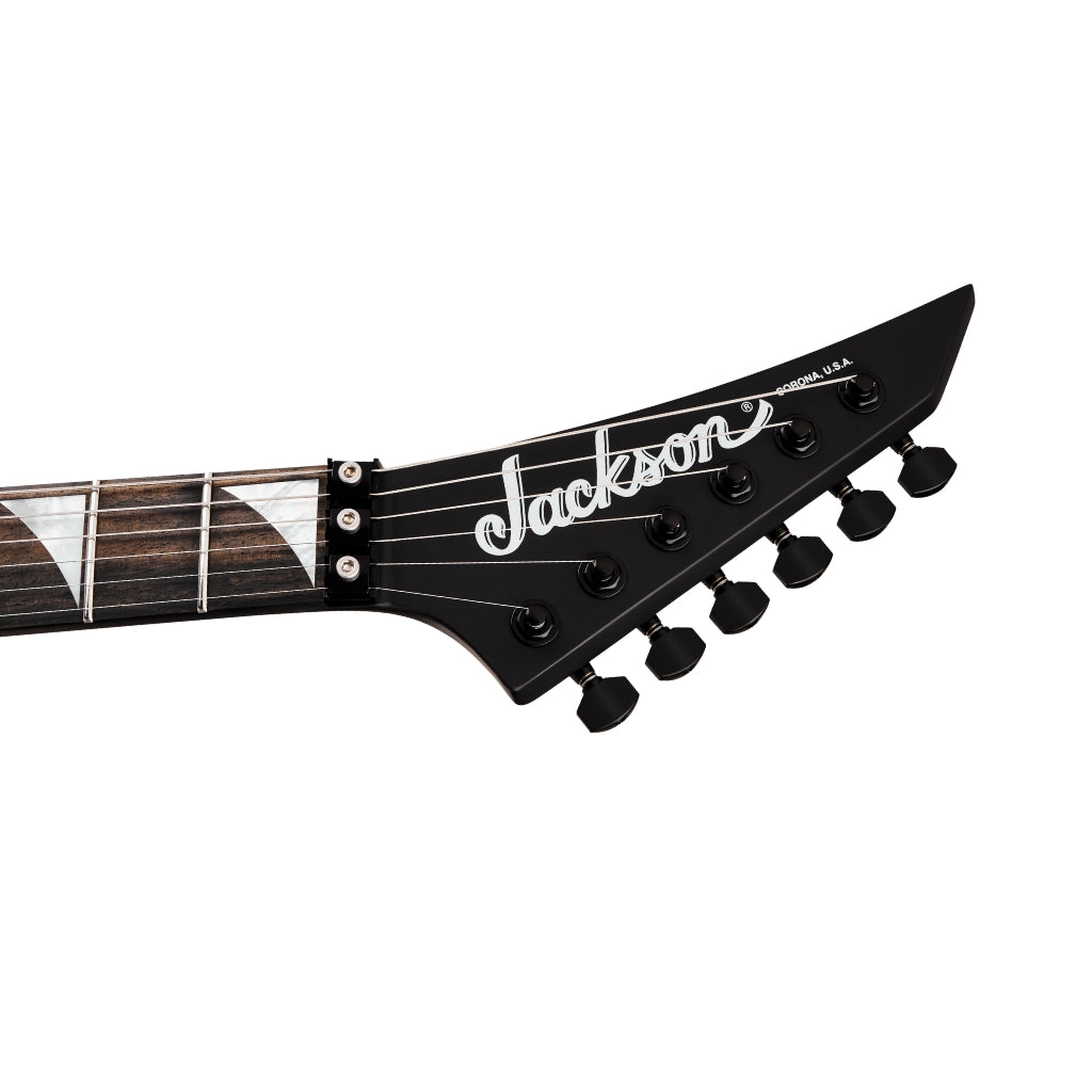 Jackson - American Series Rhoads RR24 Electric Guitar - Satin Black, Ebony Fingerboard,