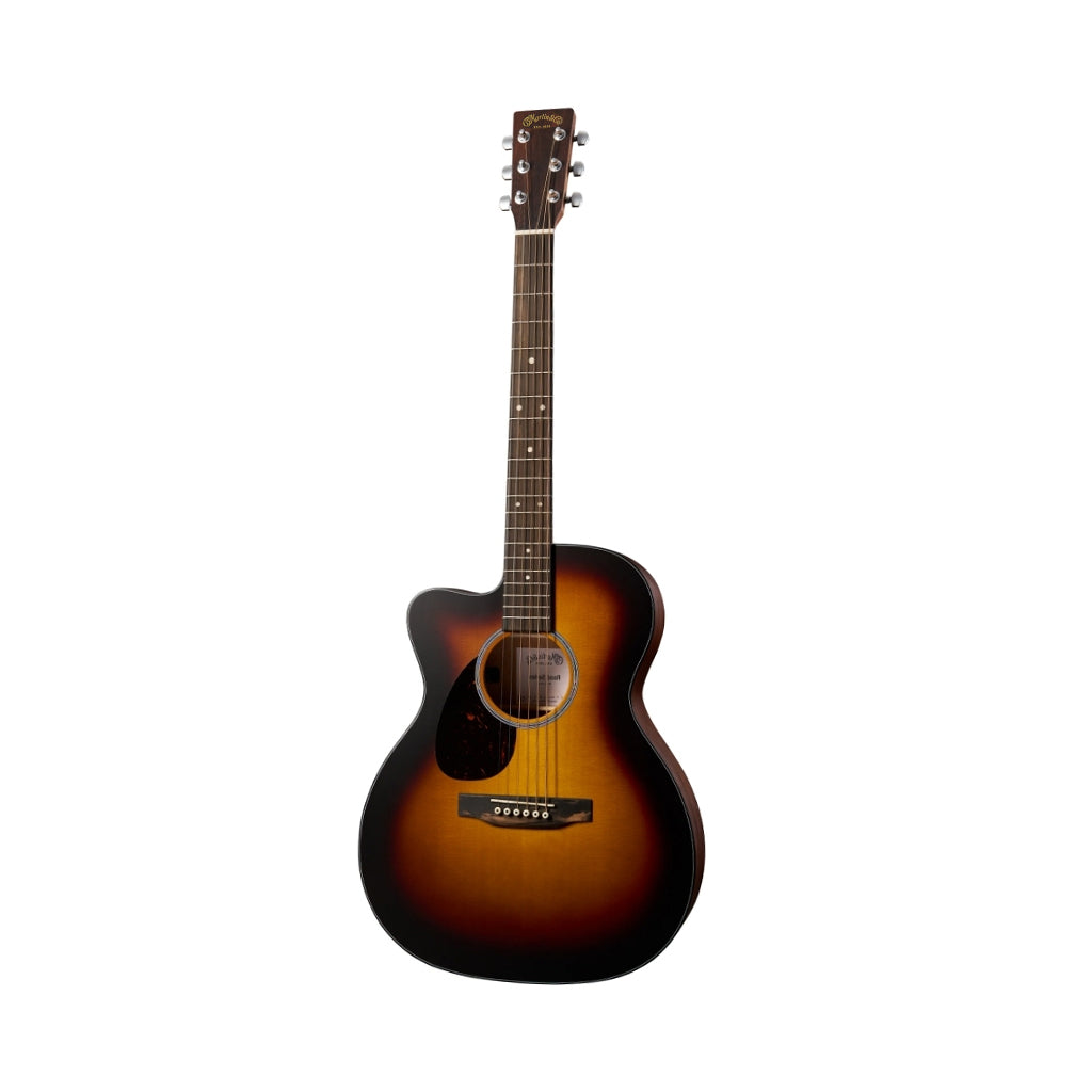 Martin Road Series OMC-10E Modern Burst Left Handed Acoustic-Electric Guitar front