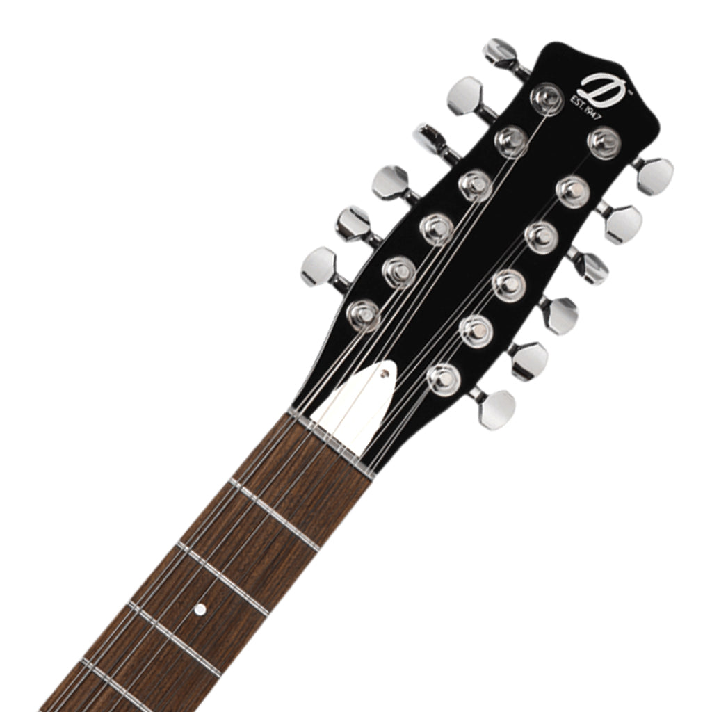 Danelectro '59 Vintage 12-String Electric Guitar - Black Sparkle