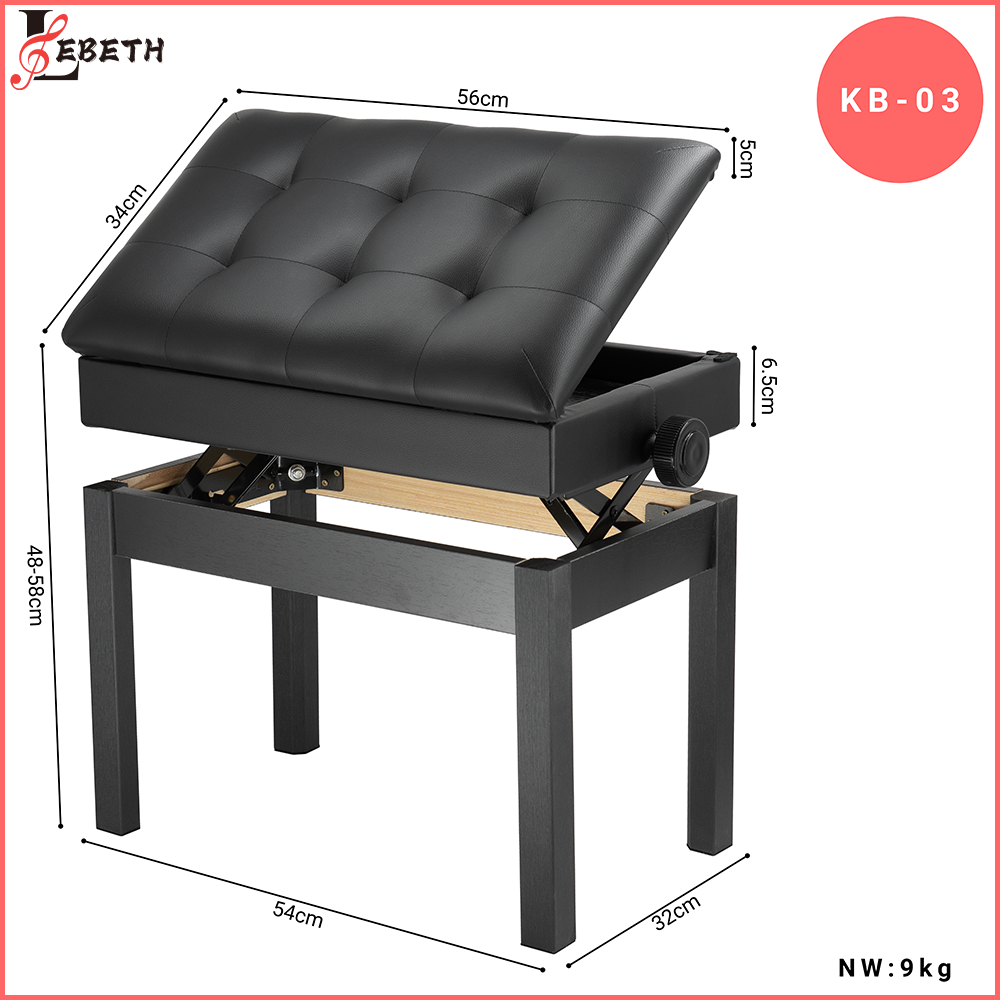 Lebeth Piano Stool KB-03