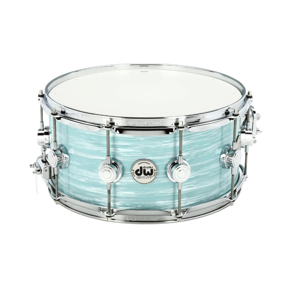 DW Collector's Series Snare Drum 6.5 x 14-inch - Pale Blue Oyster FinishPly