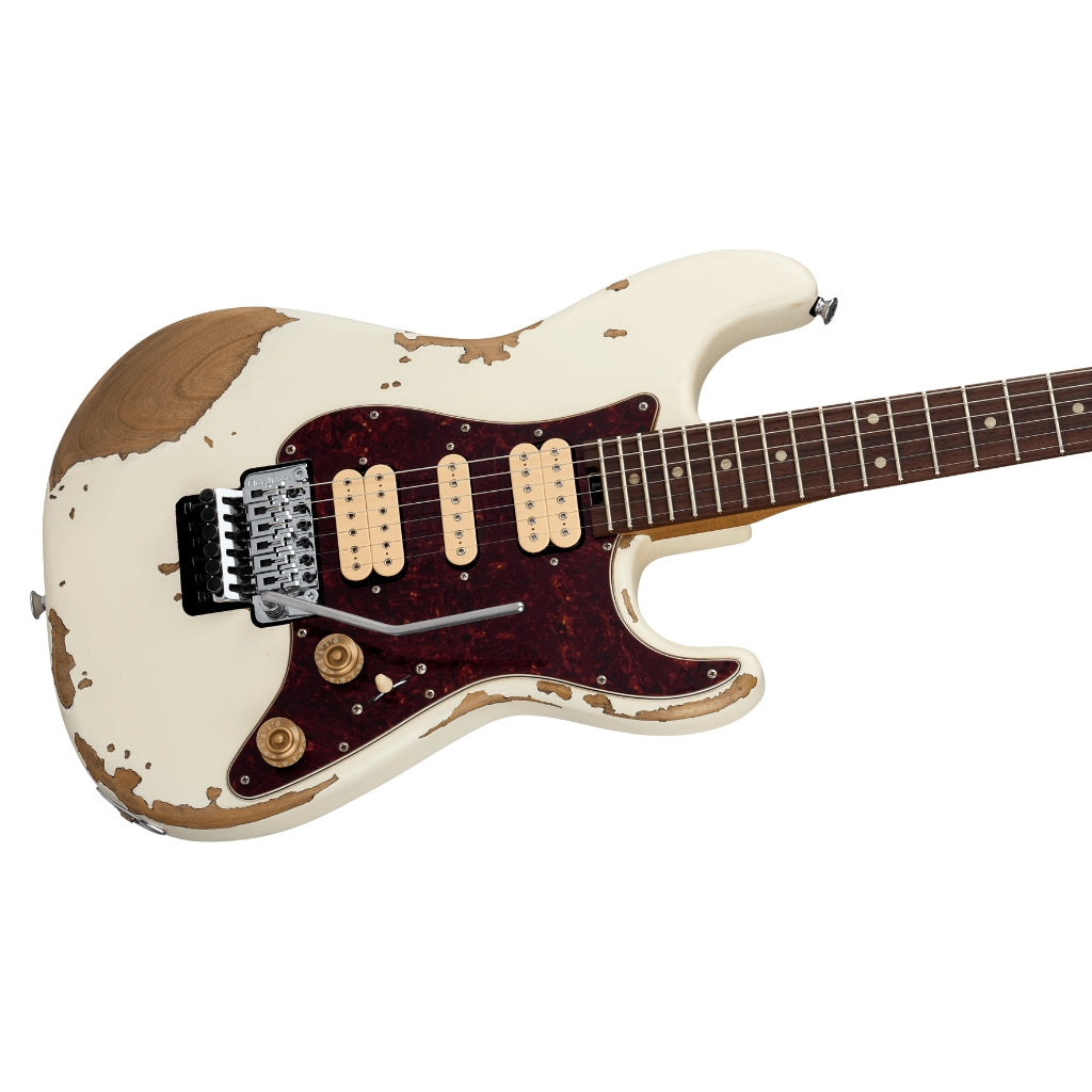 Charvel - Super-Stock So-Cal Style 1 HH Electric Guitar, Rosewood Fingerboard - Aged Arctic