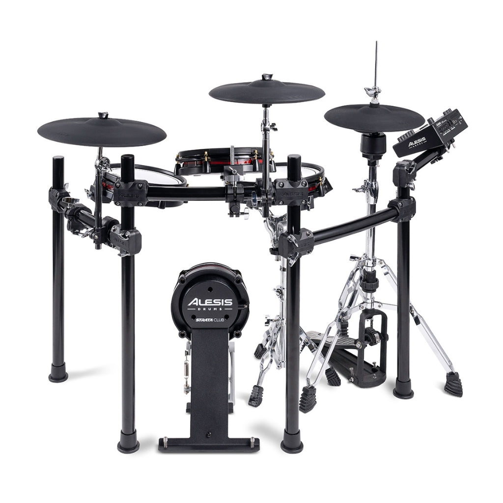 Alesis Strata Club Premium 7-Piece Electronic Drum Set w 7" Touchscreen , Bluetooth and WIFI