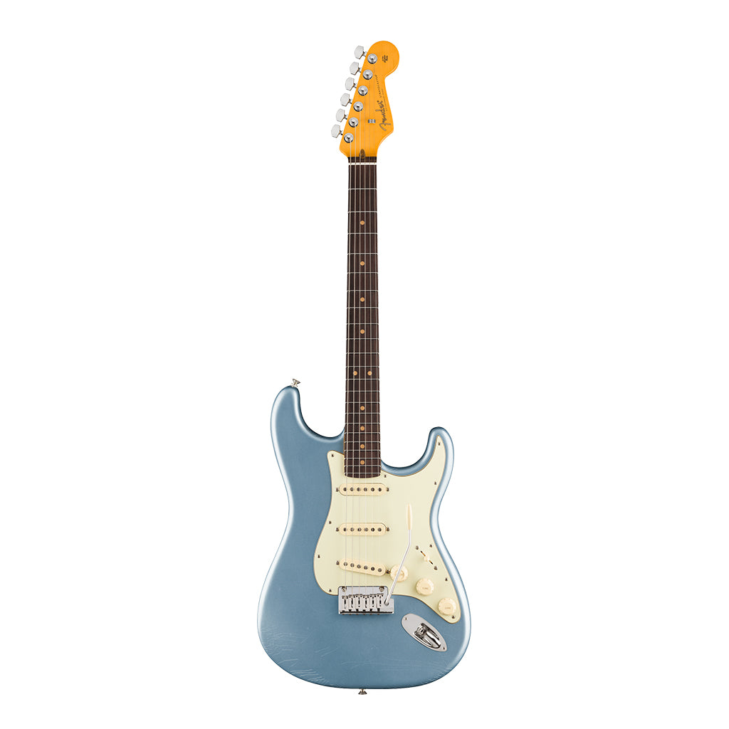 Fender American Ultra Luxe '60s Stratocaster - Rosewood Fingerboard - Ice Blue Metallic