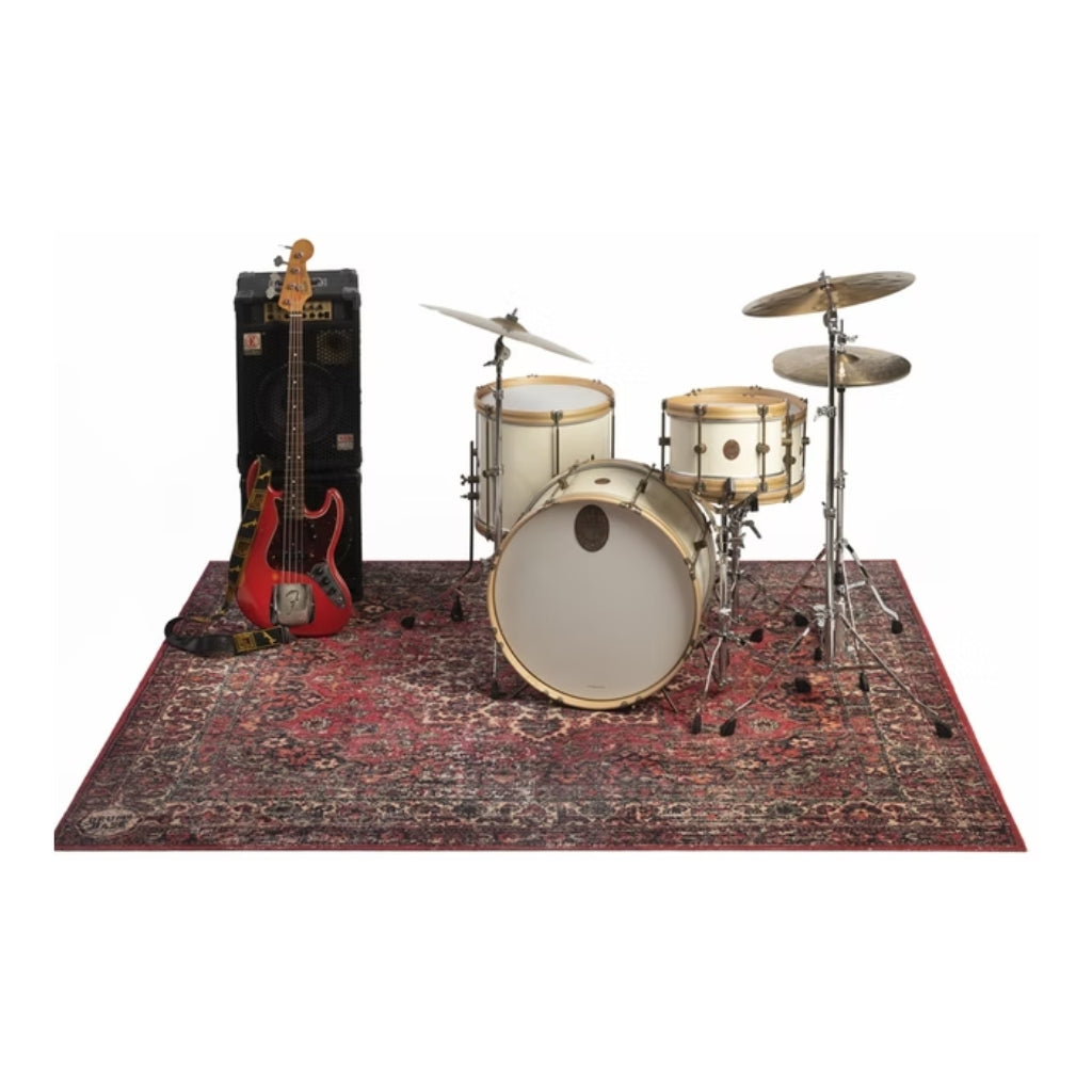 DRUMnBASE - VP225 ORD Stage Mat - Original Red, 225 x 185cm