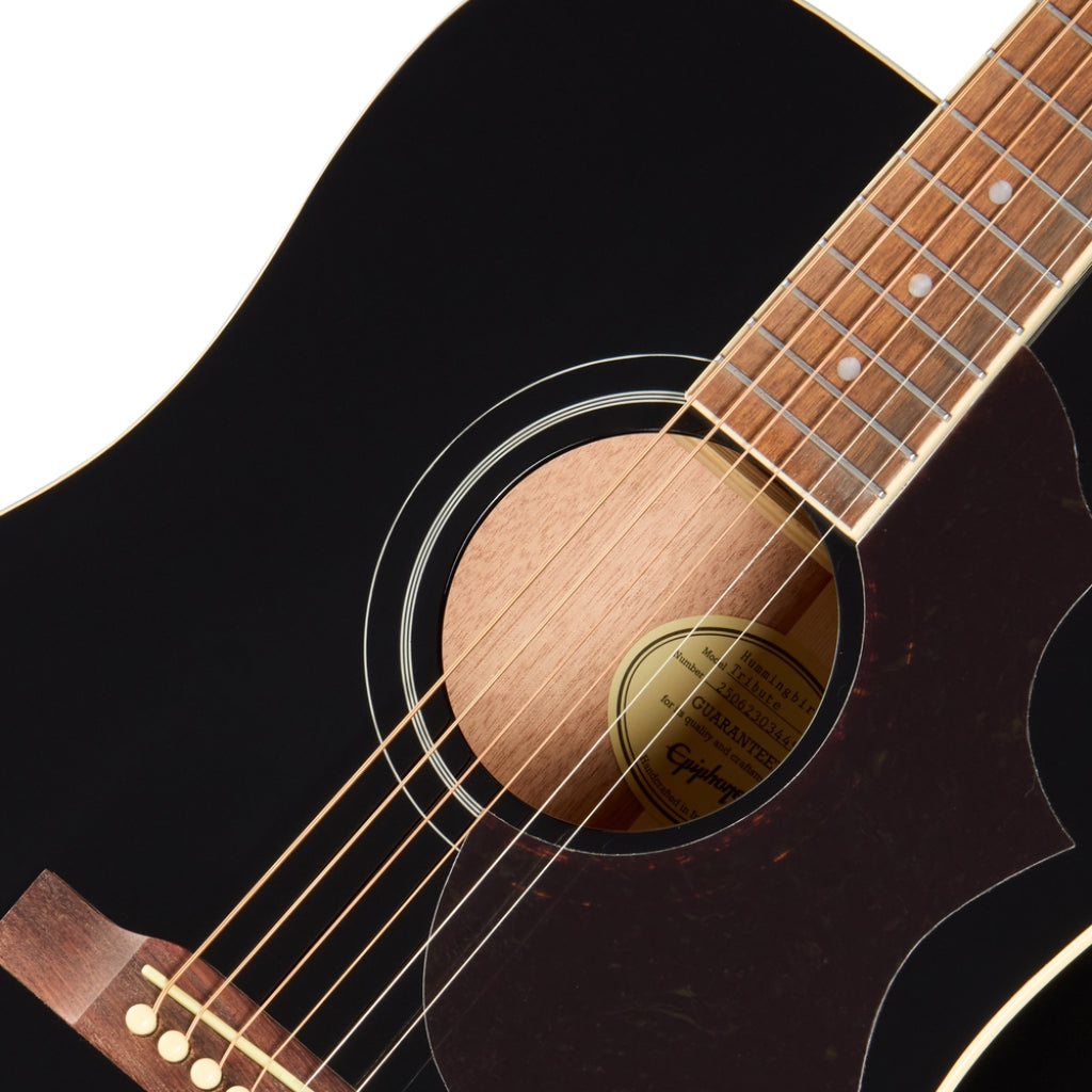 Epiphone - Hummingbird Tribute Acoustic-Electric Guitar - Ebony