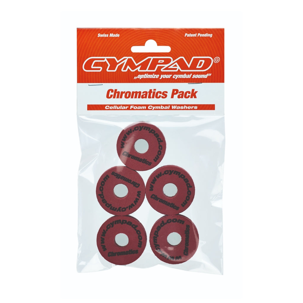Cympad - Chromatics Coloured Cymbal Washers - Crimson