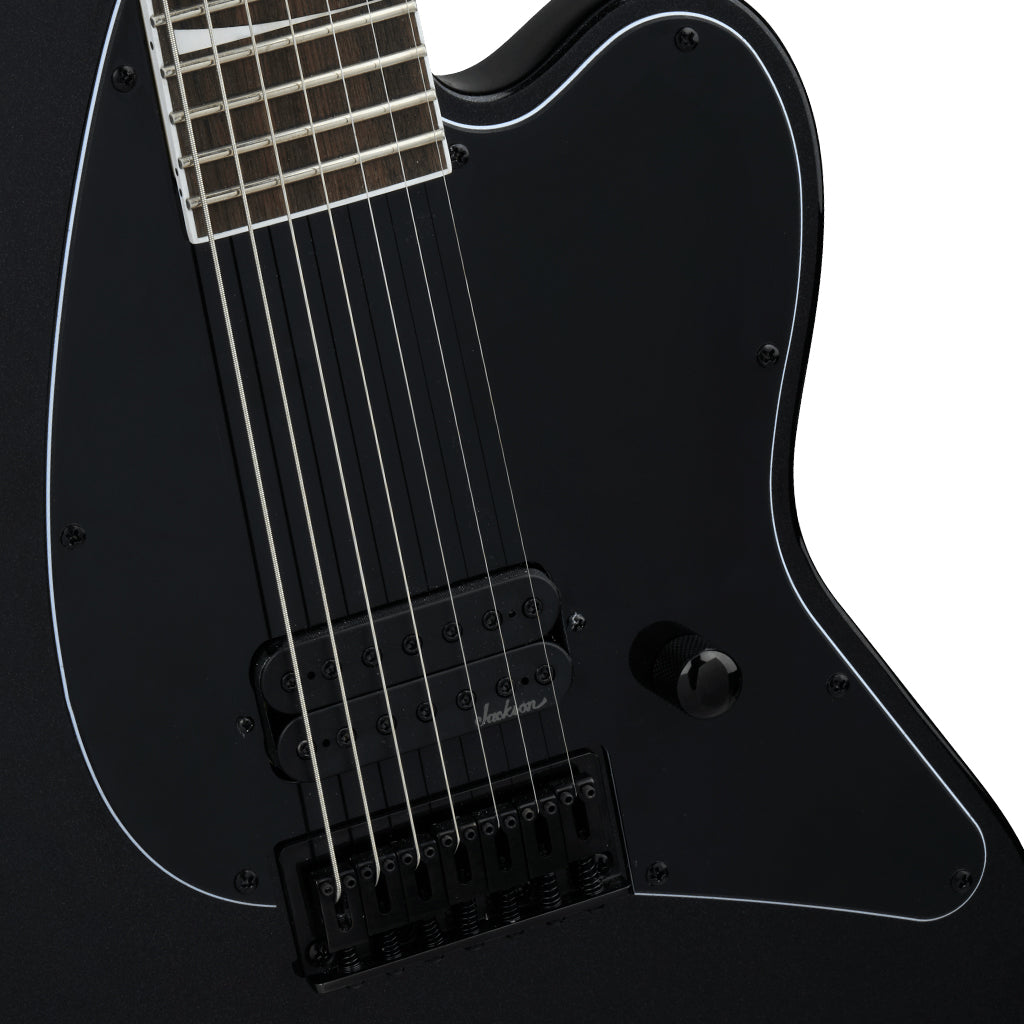 Jackson X Series Surfcaster SF HT7 Electric Guitar Laurel Fingerboard Metallic Black