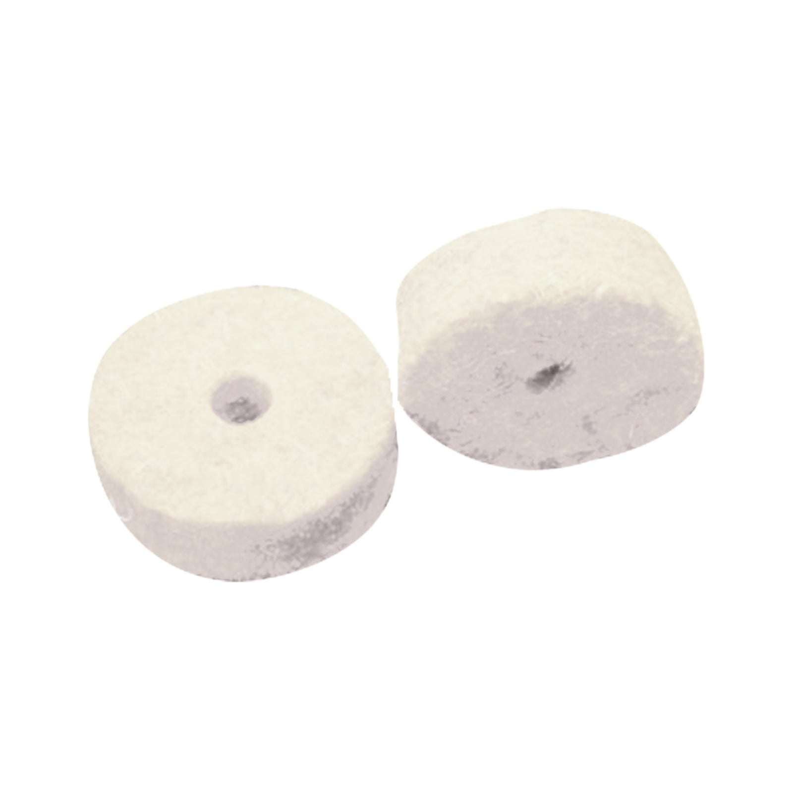 Tuner Fish - Cymbal Felts - 10 Pack, White