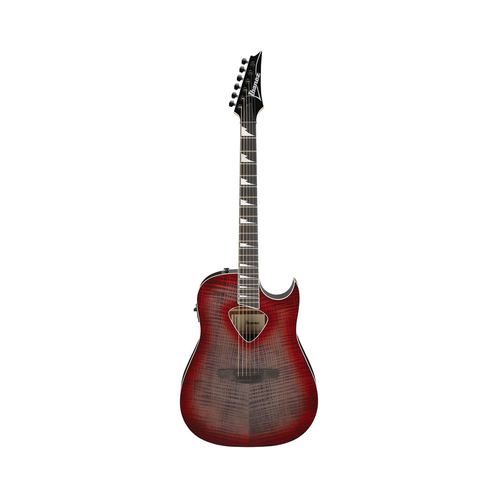 Ibanez ALT50FA Acoustic Guitar w/Pickup - Red Doom Burst High Gloss