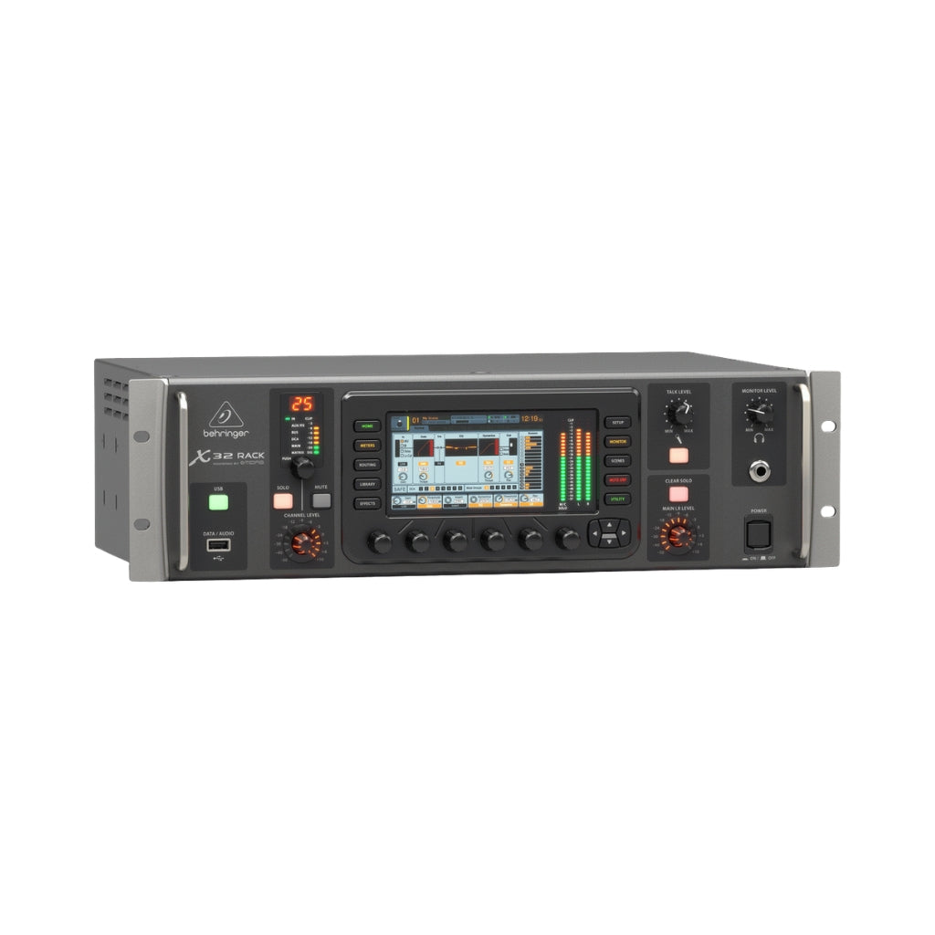 Behringer X32 Rack Digital Rack Mixer left side