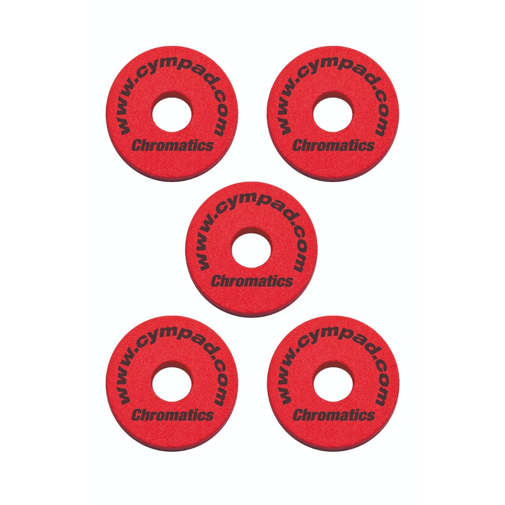 Cympad - Chromatics Coloured Cymbal Washers - Red