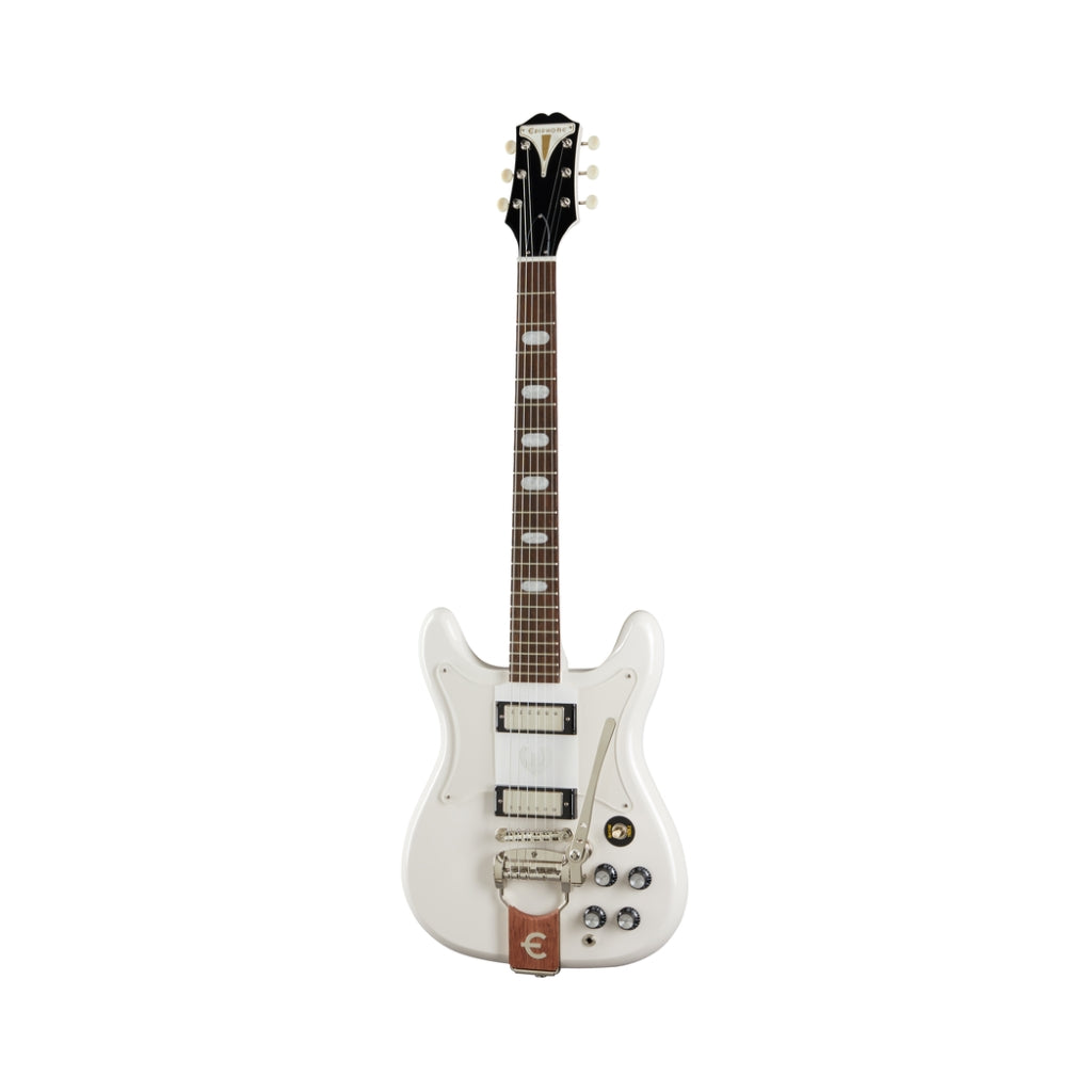 Epiphone Cretswood Custom Tremotone Rosewood Electric Guitar - Polaris White