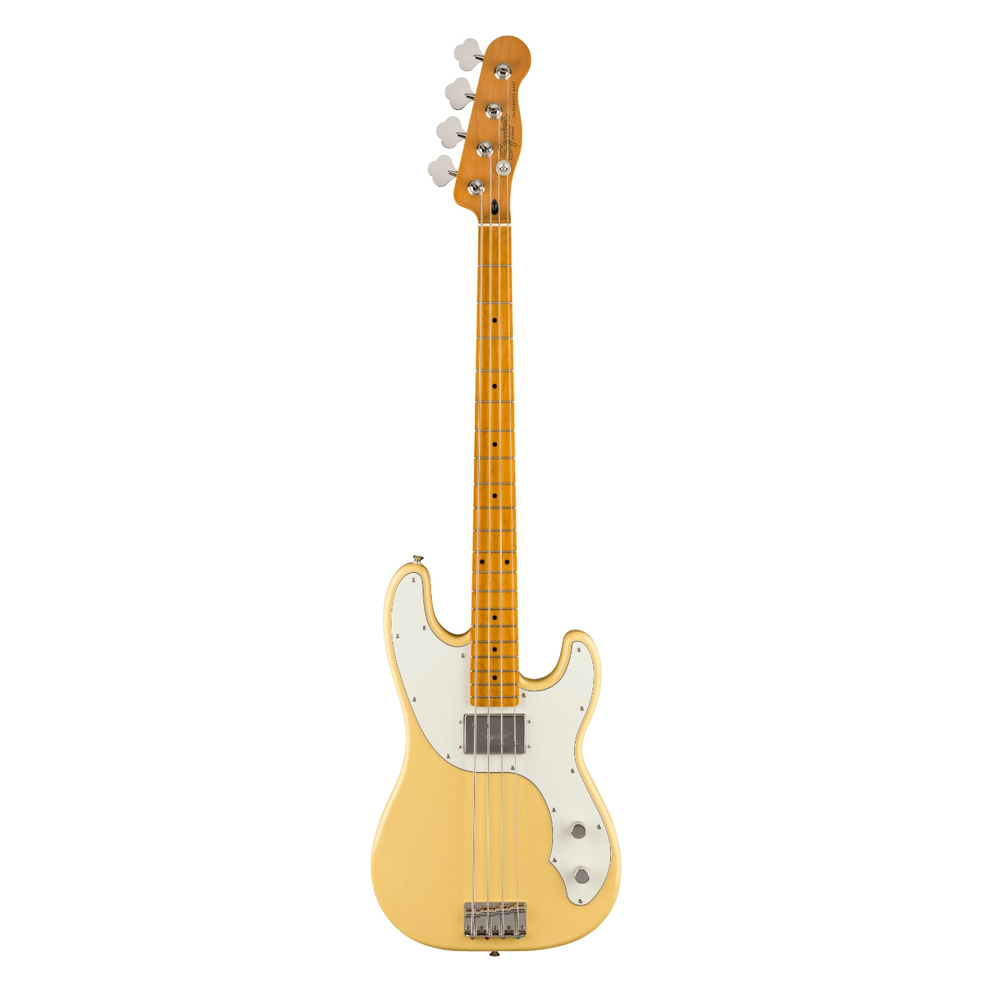Squier - Classic Vibe Telecaster Bass Guitar - Vintage White, Maple Fingerboard