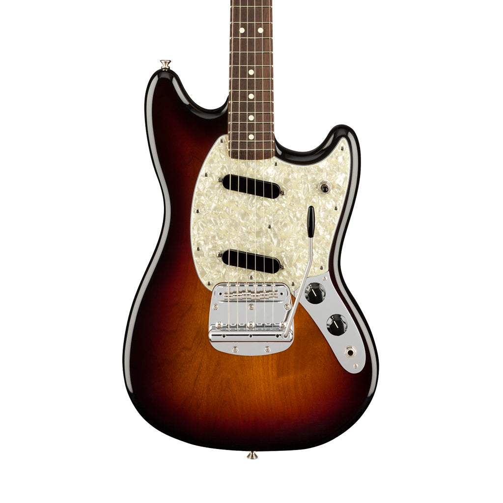 Fender American Performer Mustang Electric Guitar - 3-Tone Sunburst