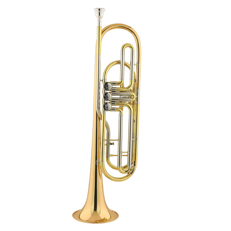 Knight Bass Trumpet BT-1400, Key of Bb, with Case