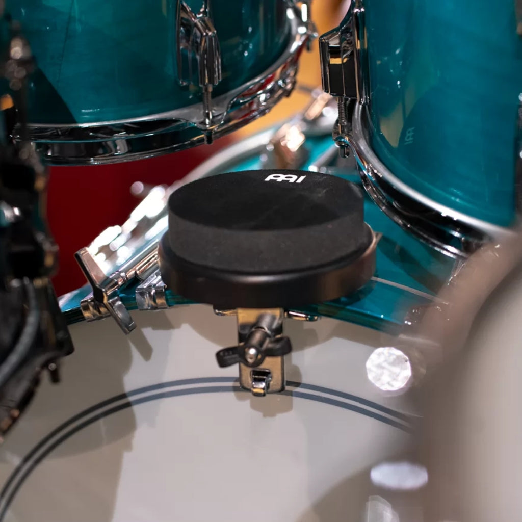Meinl Percussion - Bass Drum-mounted Practice Pad - Black