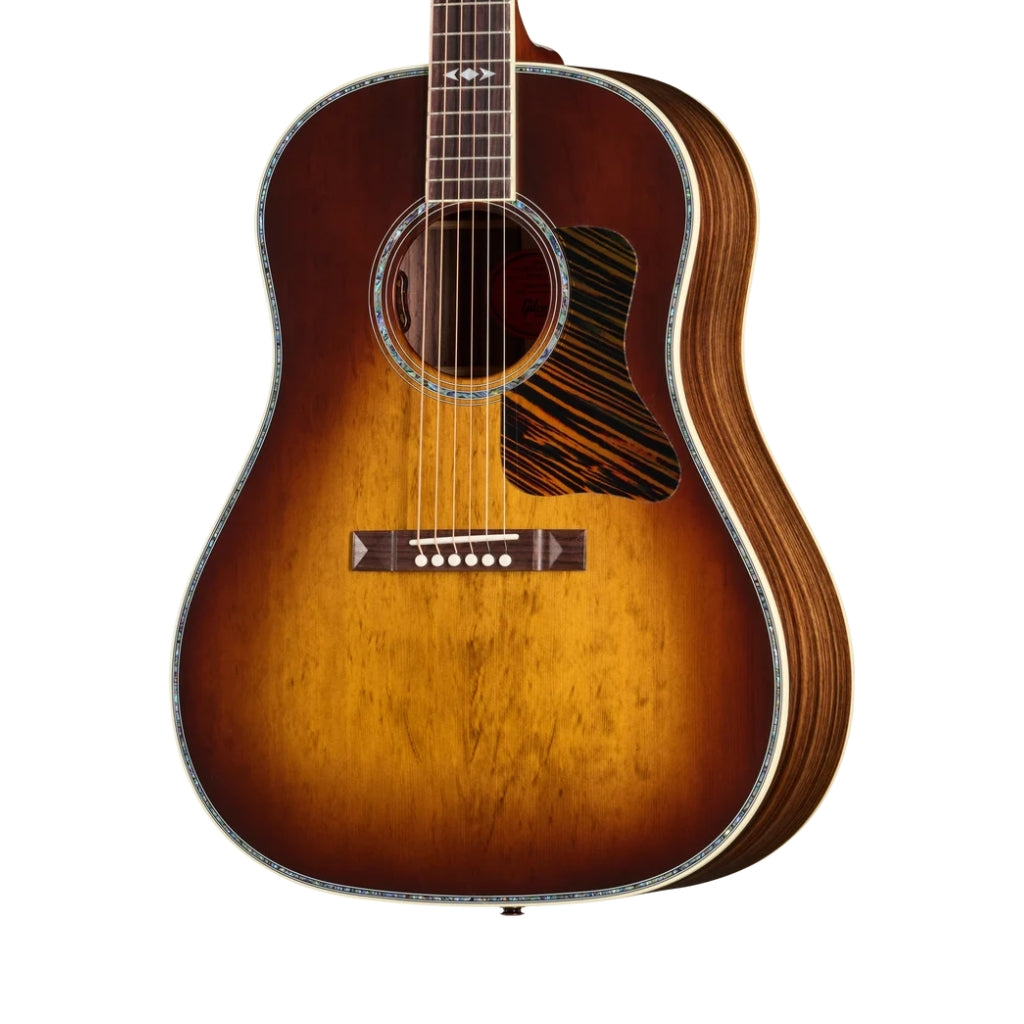 Gibson Custom Advanced Jumbo Anniversary Acoustic-Electric Guitar - Cremona Burst hero front