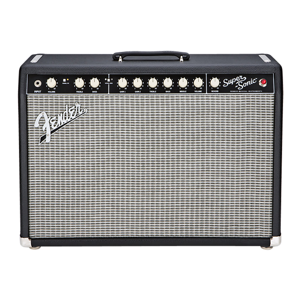 Fender Super Sonic 22 Black 22W 1X12 Combo Tube Amp