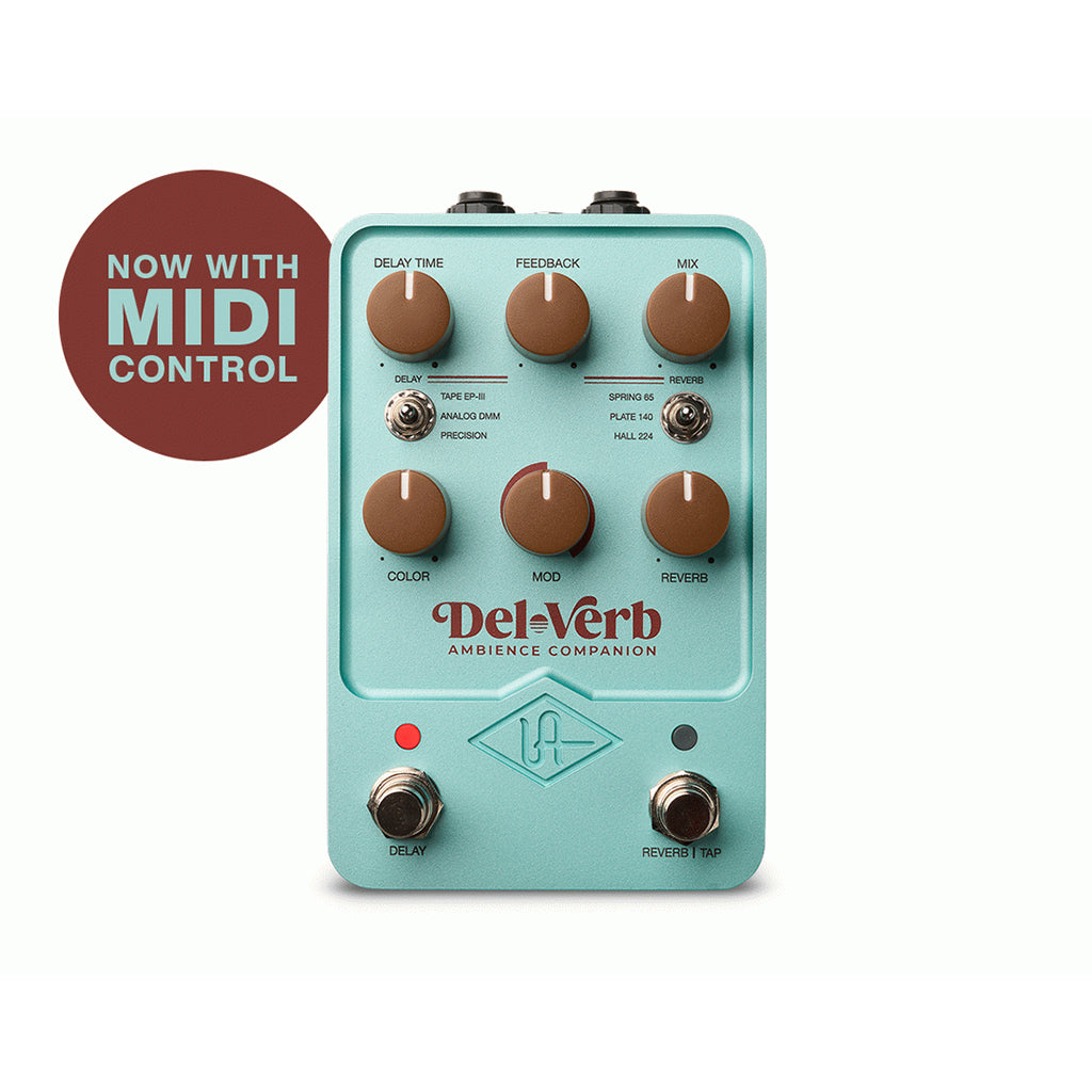 Universal Audio UAFX Delay Reverb Ambience Effects Pedal
