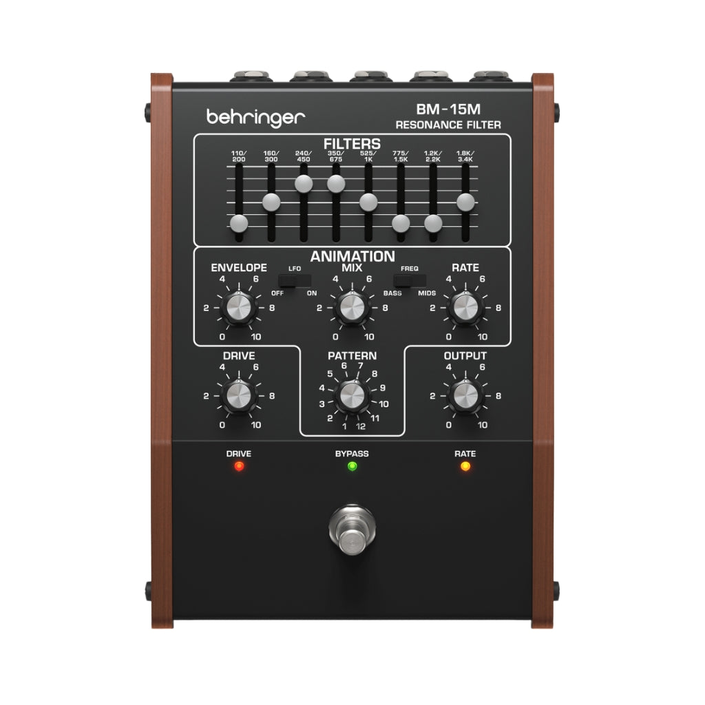 ギター Behringer BM-15M RESONANCE FILTER Behringer BM-15M Resonance Filter Pedal - Sky Music