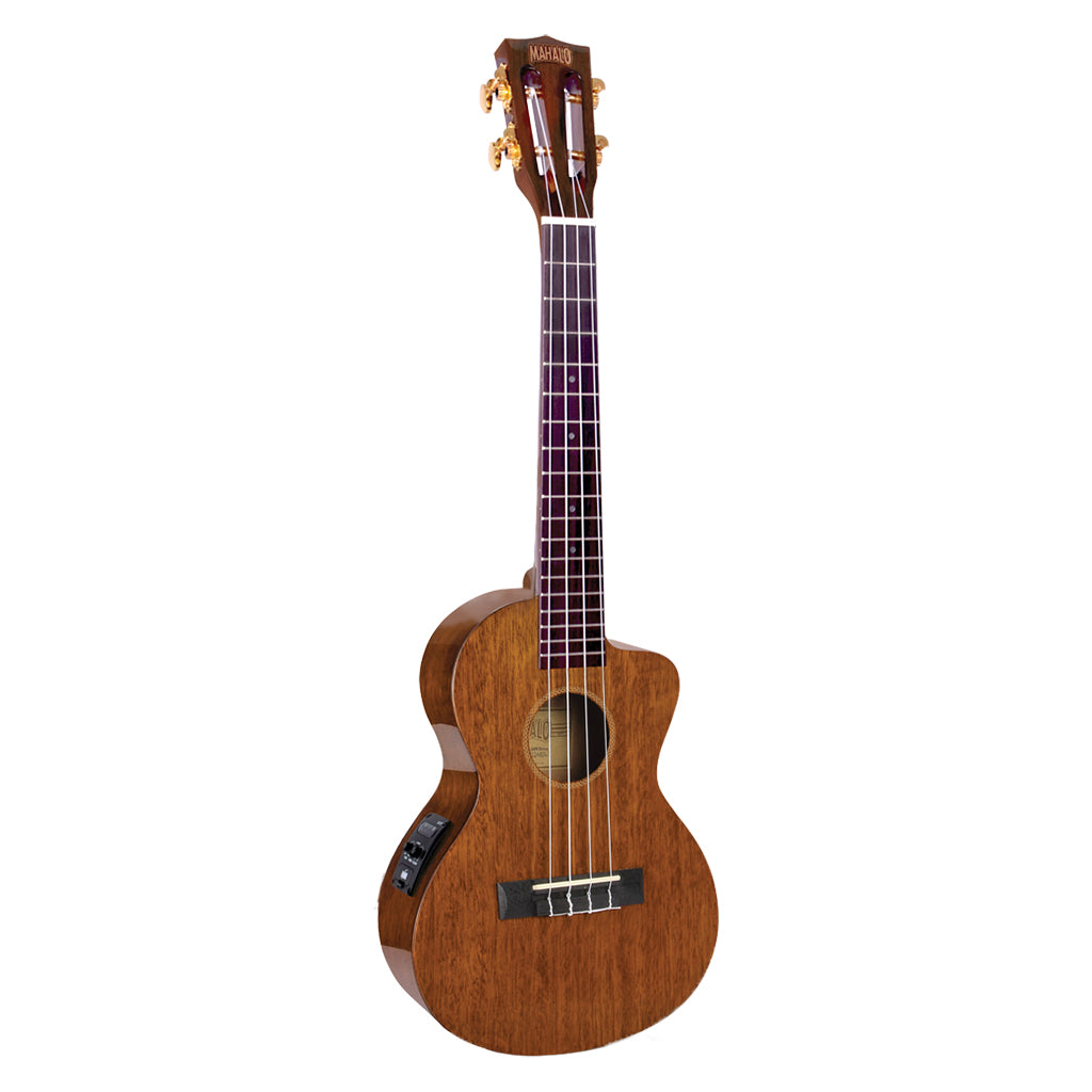 Mahalo - Java Tenor Ukulele With Pickup - Natural Semi Gloss