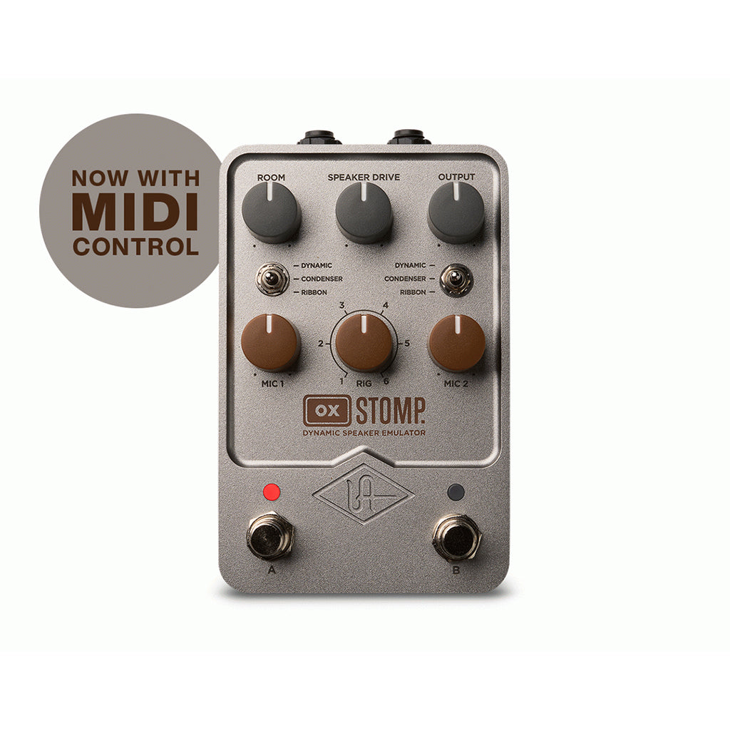 Universal Audio UAFX OX Stomp Dynamic Speaker Emulator