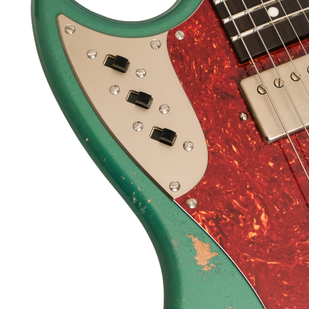 Frank Brothers Sonar Heavy Relic Electric Guitar - Sherwood Green