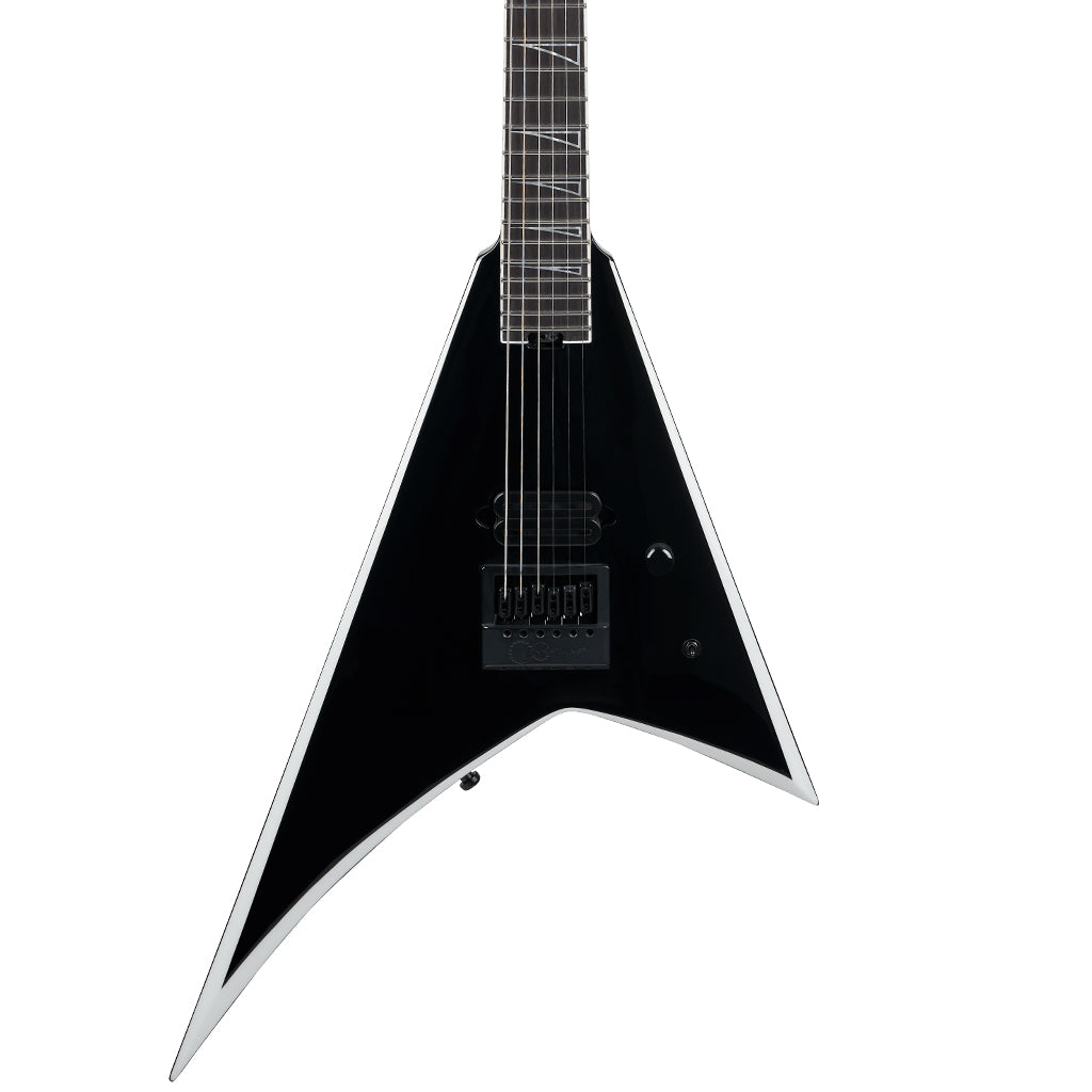 Jackson RR24 Pro Plus Series Signature Christian Andreu Rhoads w/Evertune Electric Guitar - Black w/White Bevels