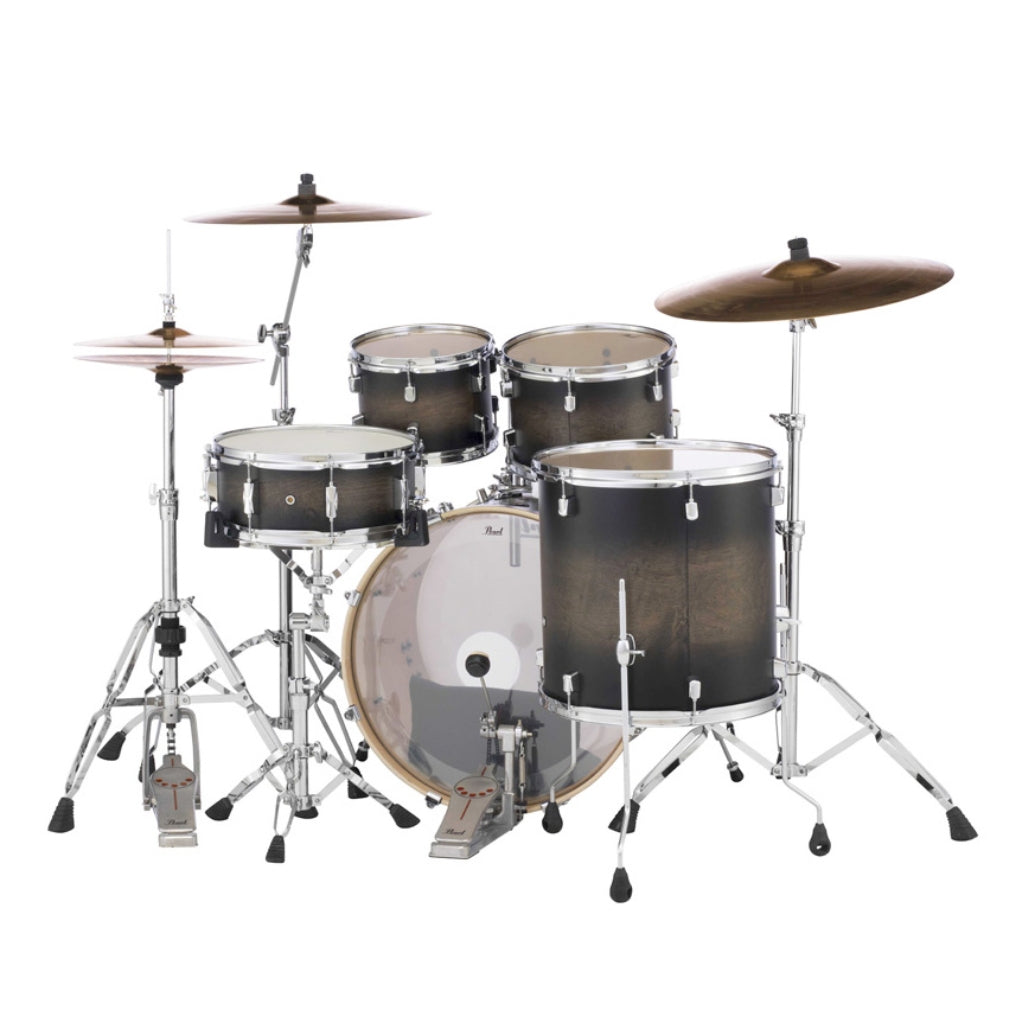 Pearl - Decade Maple 5pc 22" Fusion  Increda-Bundle Drum Kit - Satin Black Burst