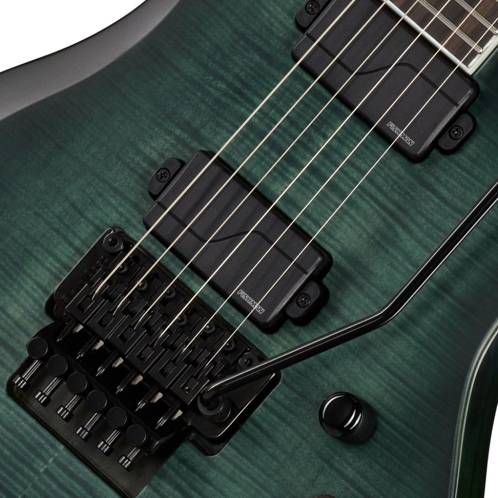 Epiphone - Prophecy Victory FR Electric Guitar - Aqua Smoke Satin