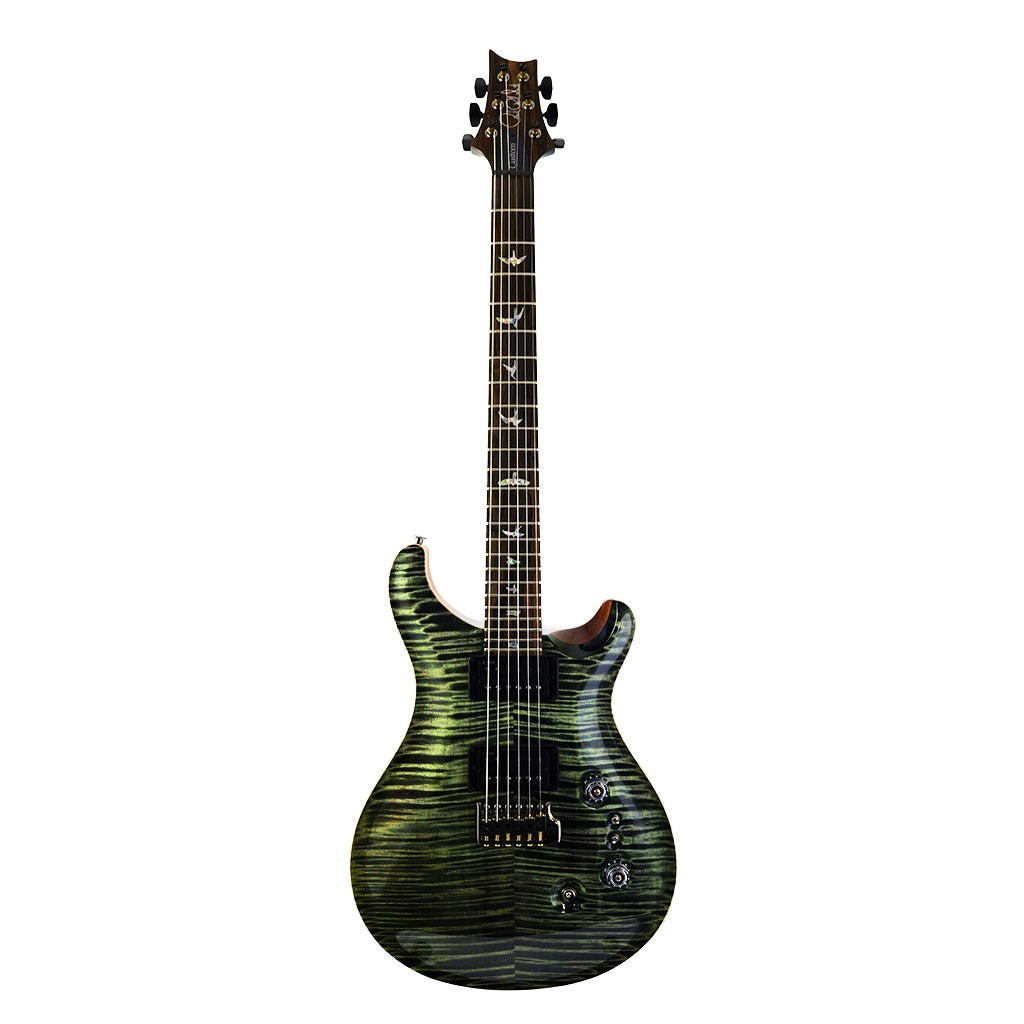 PRS - Custom 24-08 10-Top Natural Back Electric Guitar - Sage