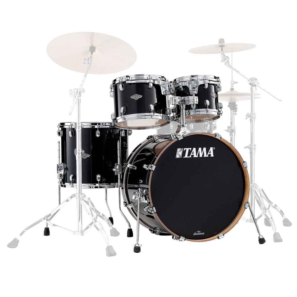Tama Starclassic Performer 4-Piece Shell Pack with 22" Bass Drum - Piano Black