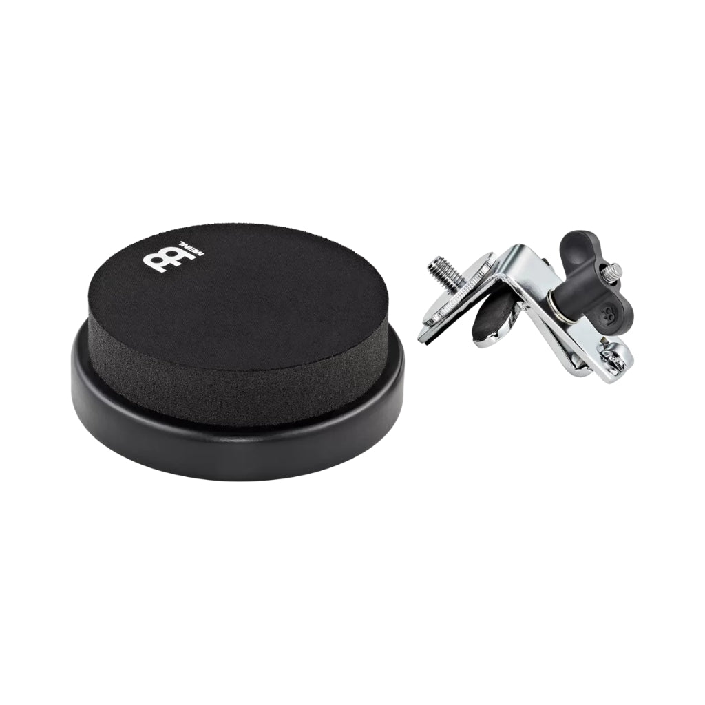 Meinl Percussion - Bass Drum-mounted Practice Pad - Black