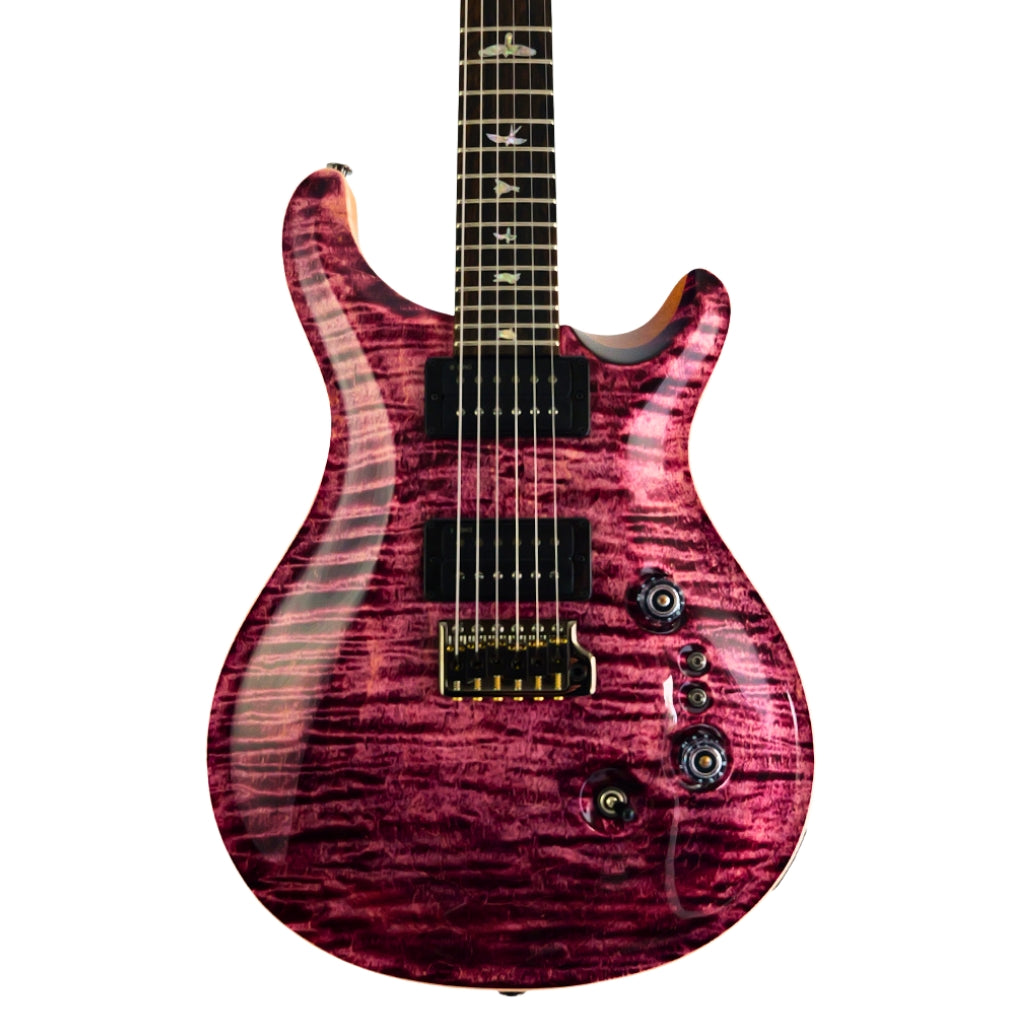 PRS - Custom 24-08 10-Top Natural Back Electric Guitar - Pomegranate