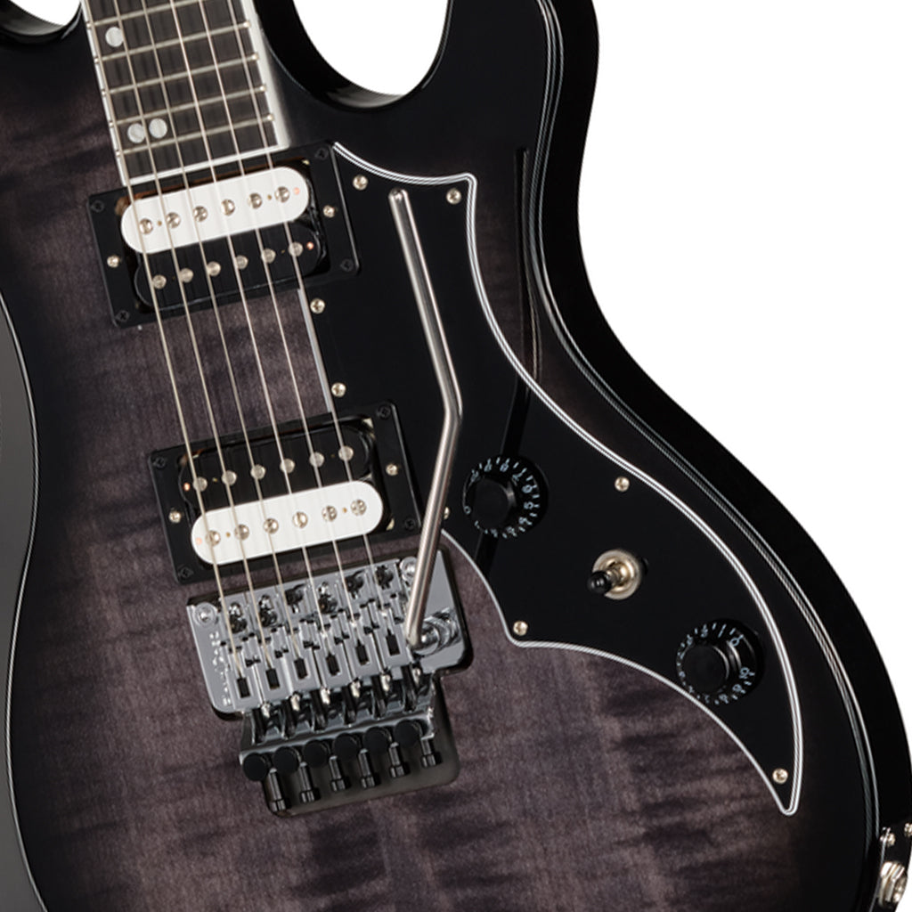 Gibson Victory Floyd Rose Electric Guitar - Translucent Ebony Burst