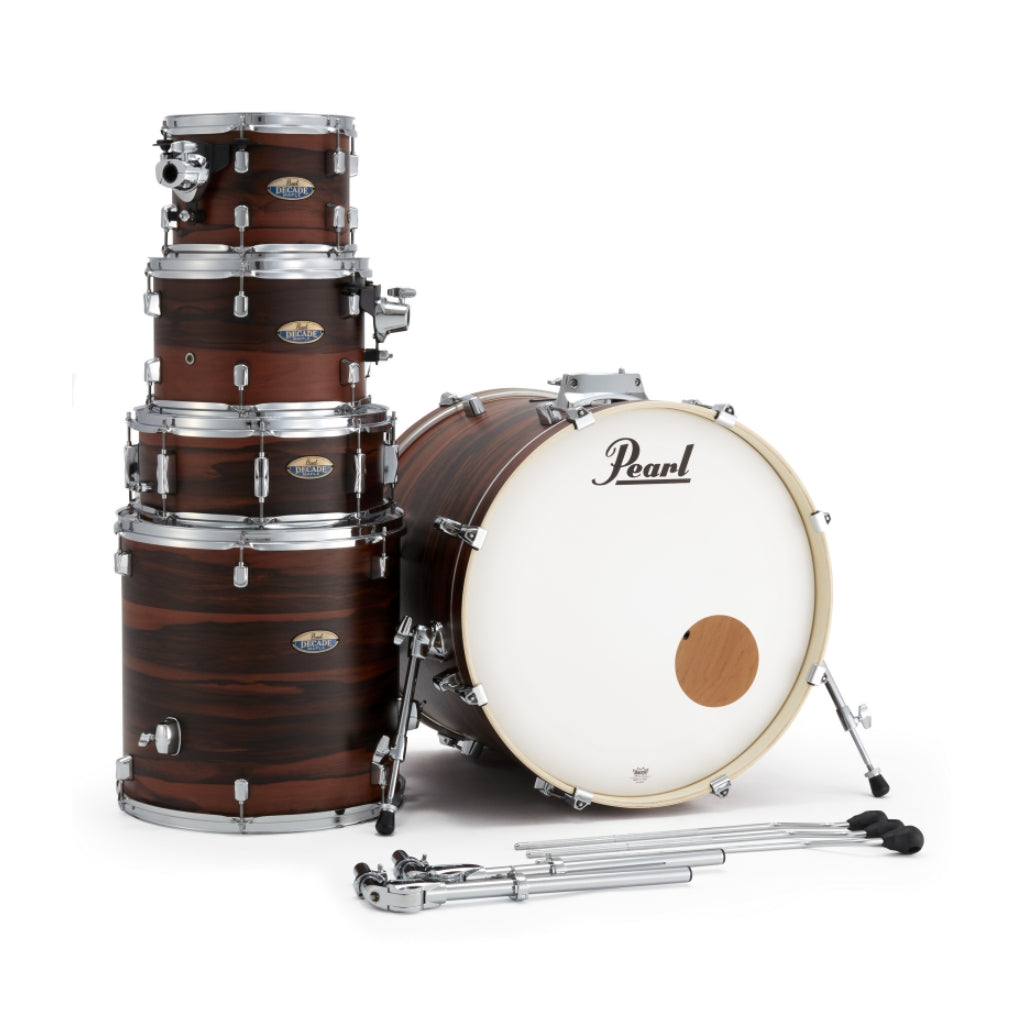 Pearl - Decade Maple 20" 5pc Fusion Shell Pack - Matte Dark Walnut