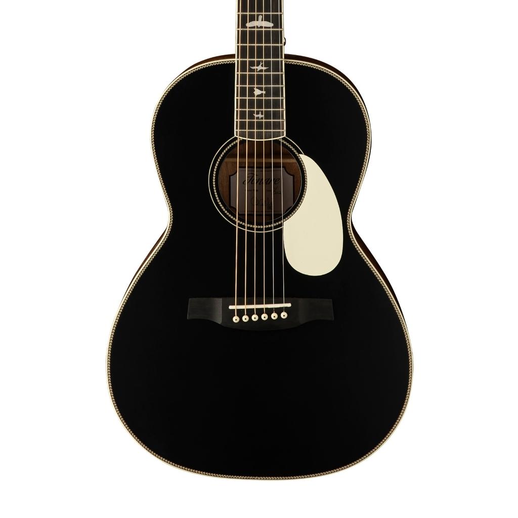 PRS SE P20 2022 Parlour Acoustic Guitar - Satin Black Top sky music