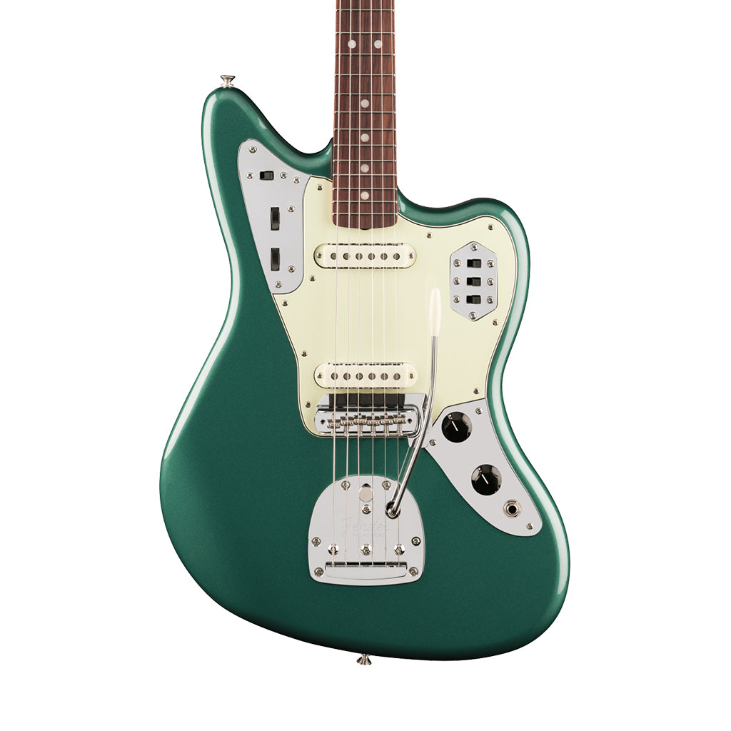 Fender Vintera III Mid 60s Jaguar Rosewood Electric Guitar - Sherwood Green Metallic