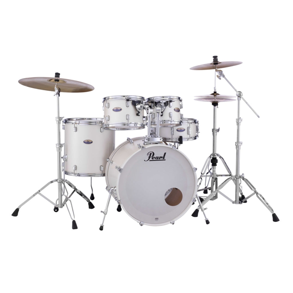Pearl - Decade Maple 5pc 22" Fusion Increda-Bundle - White Satin Pearl
