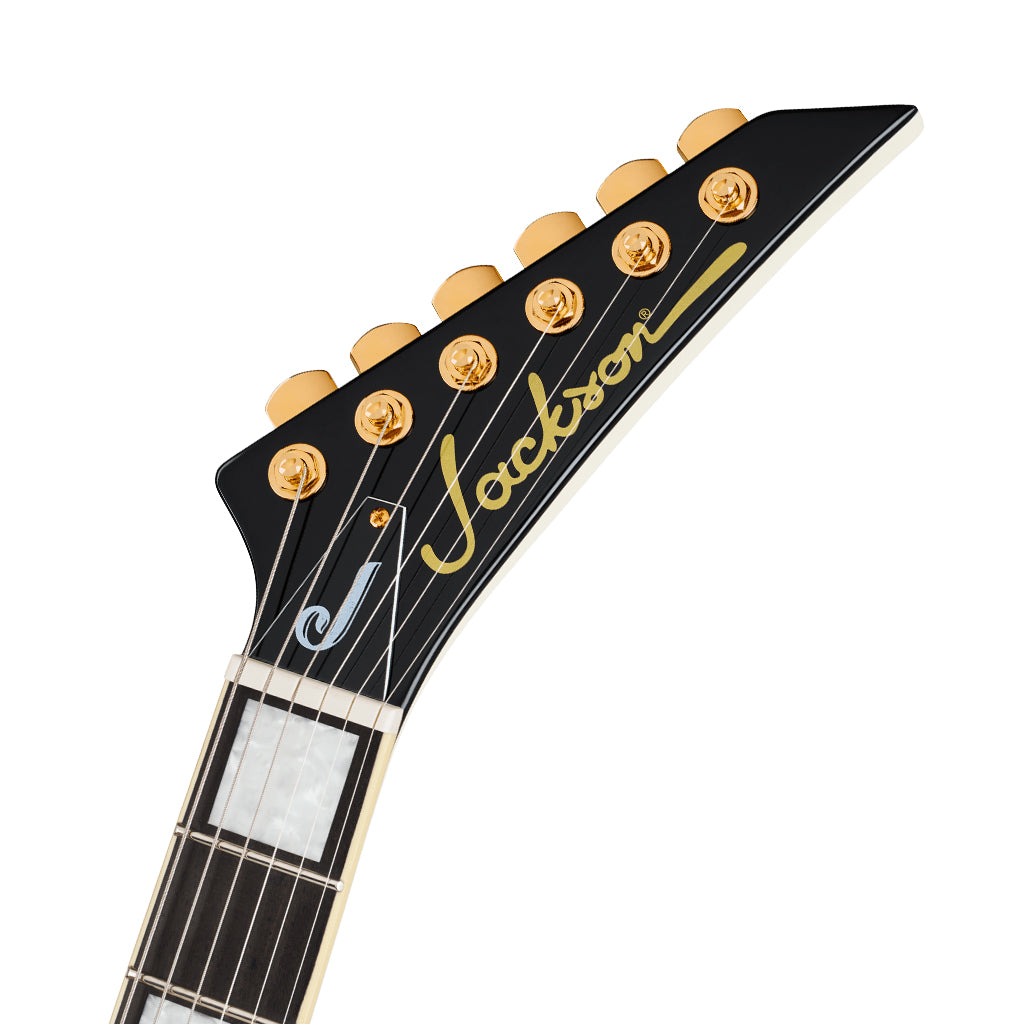 Jackson  Limited Edition Legend Series Randy Rhoads CD1 Electric Guitar - Vintage White w/Black Pinstripes