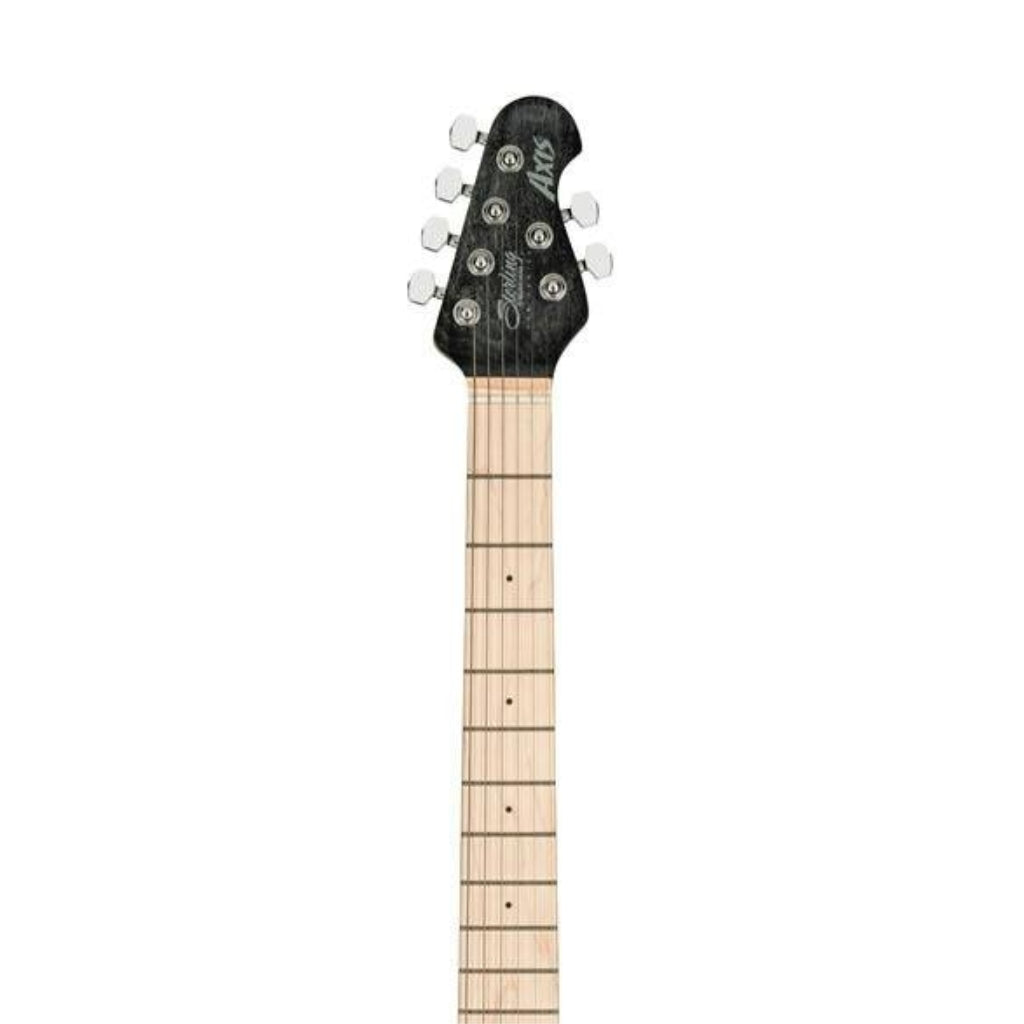 Sterling Sub Axis AX3FM Flamed Maple Top Electric Guitar - Trans Black