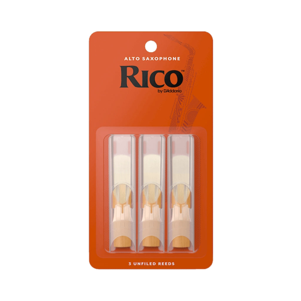 D'Addario - Rico Alto Saxophone Reeds - 2.0, 3-Pack