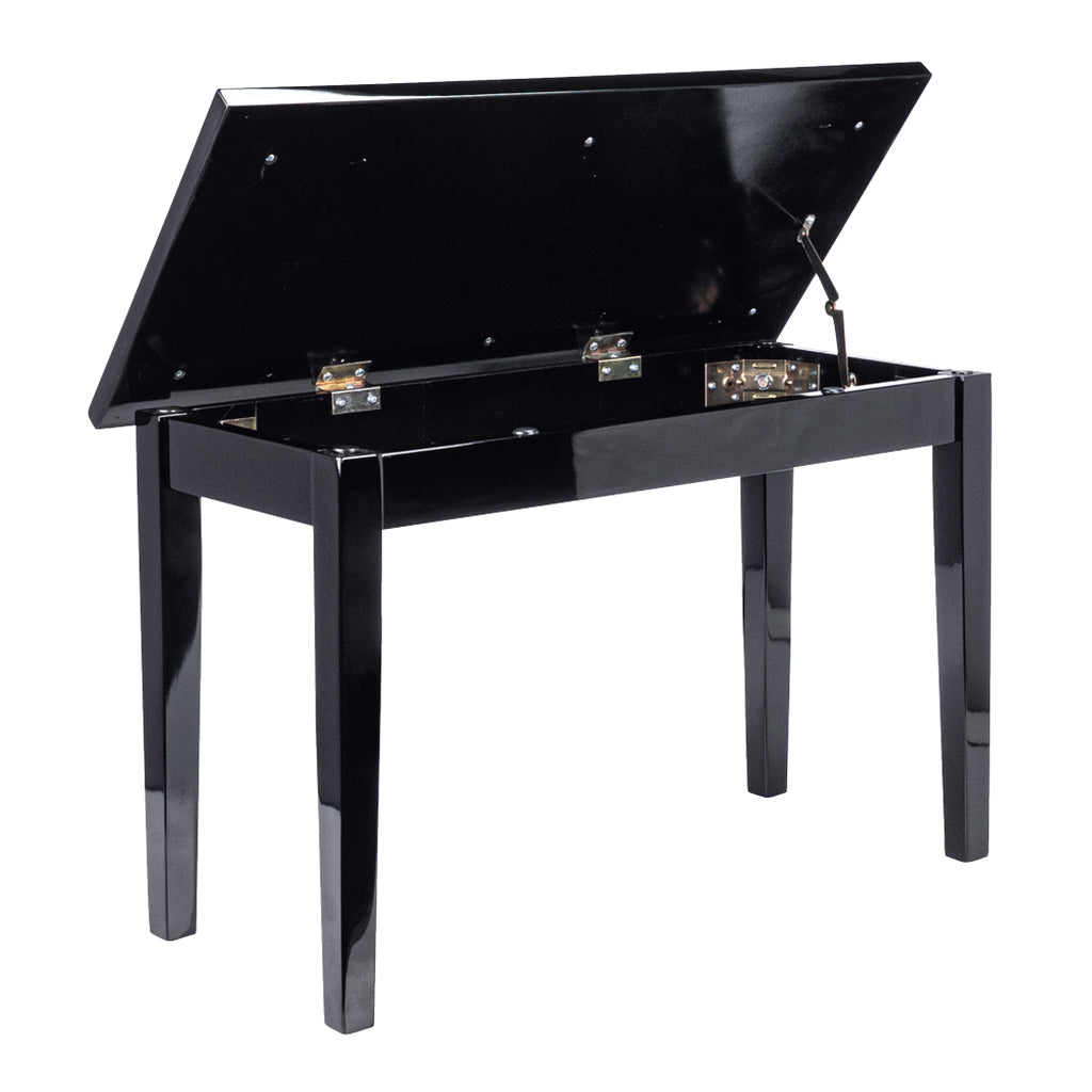 Beale BPB110 BK Duet Piano Bench W/Storage