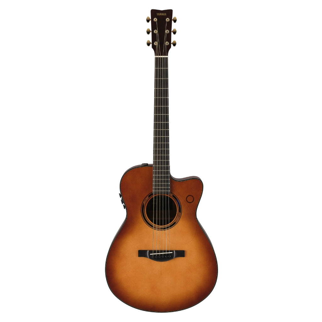 Yamaha - TAS3 C TransAcoustic Concert Acoustic-Electric Guitar - Sand Burst Gloss
