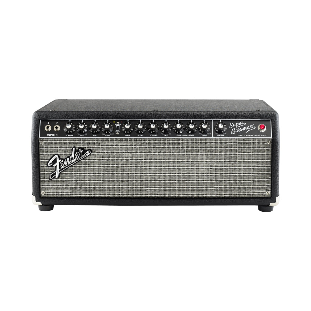 Fender - Super Bassman Head - 300-watt Tube Bass Head - Black