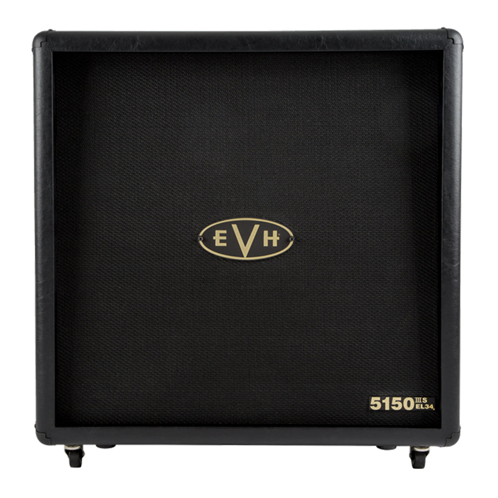 EVH 5150IIIS EL34 NO BOX 4X12 CABINET Black and Gold
