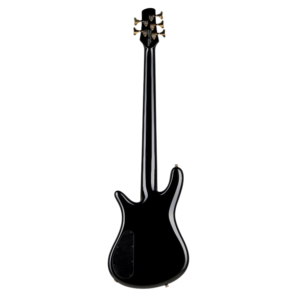 Spector - Icon NS-5 Neck Through Electric Bass Guitar - Black Stain